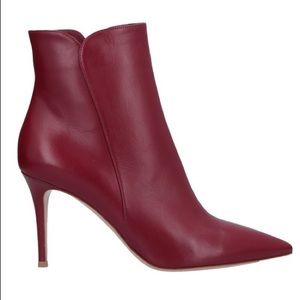 GIANVITO ROSSI Nappa Leather Levy 85 Ankle Boots